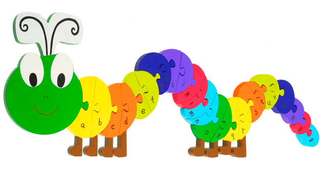 Alphabet Caterpillar Puzzle - By Orange Tree Toys